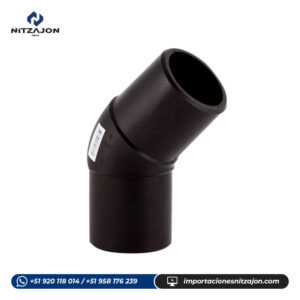 Codo 45 hdpe termofusion