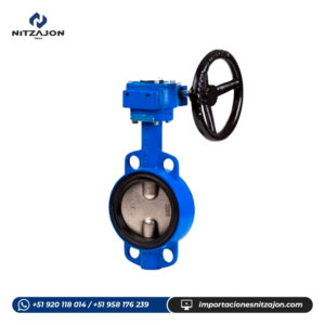 valvula mariposa con timon